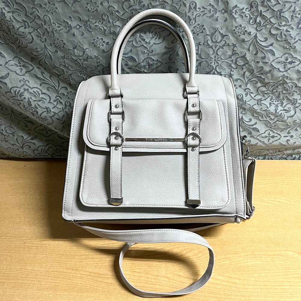 Steve Madden Gray Laptop Bag Messenger